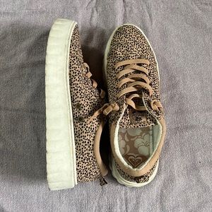 ⚡️2for$40 Used Roxy cheetah platform shoes womens 10